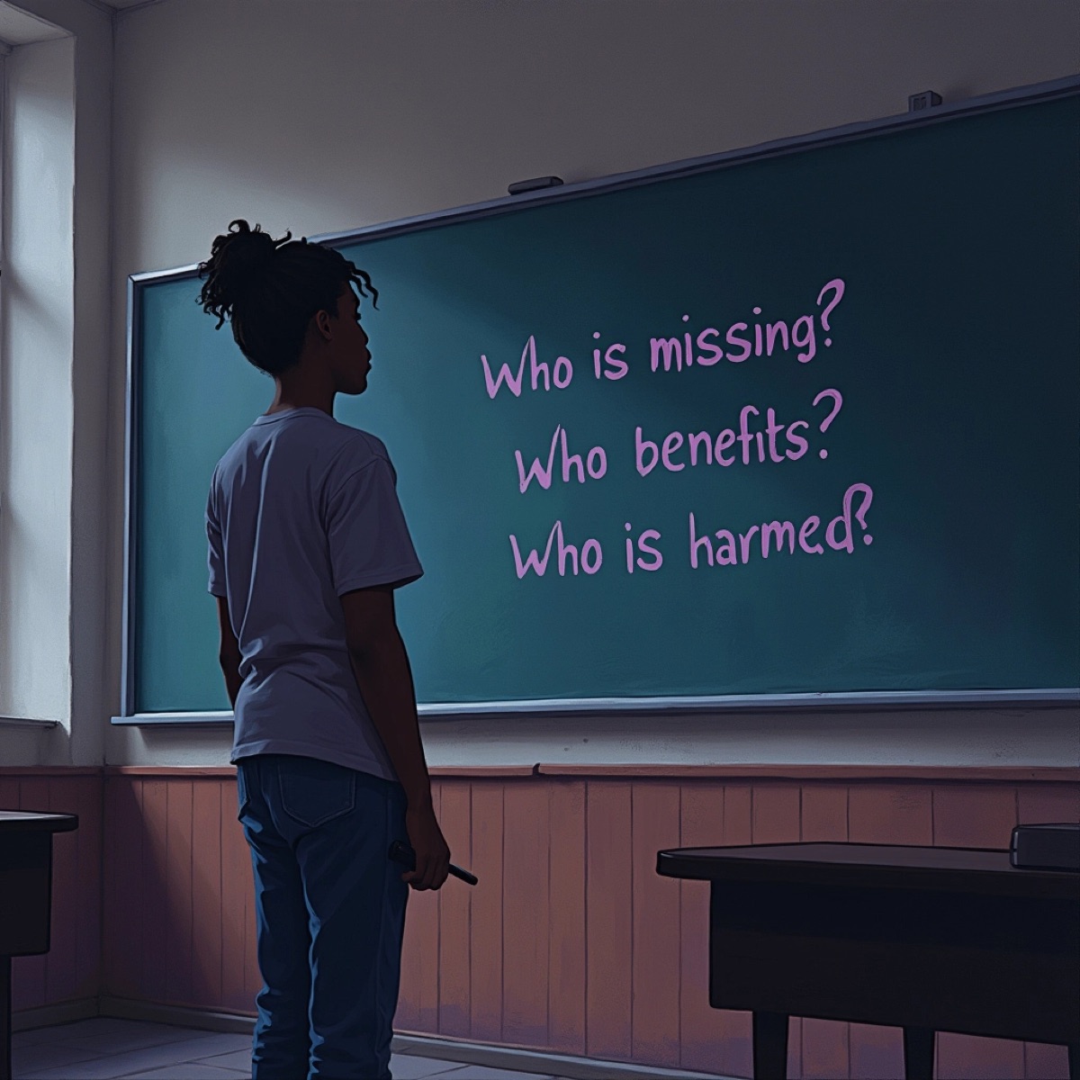 Ava Thompson — determined, focused, ready to lead