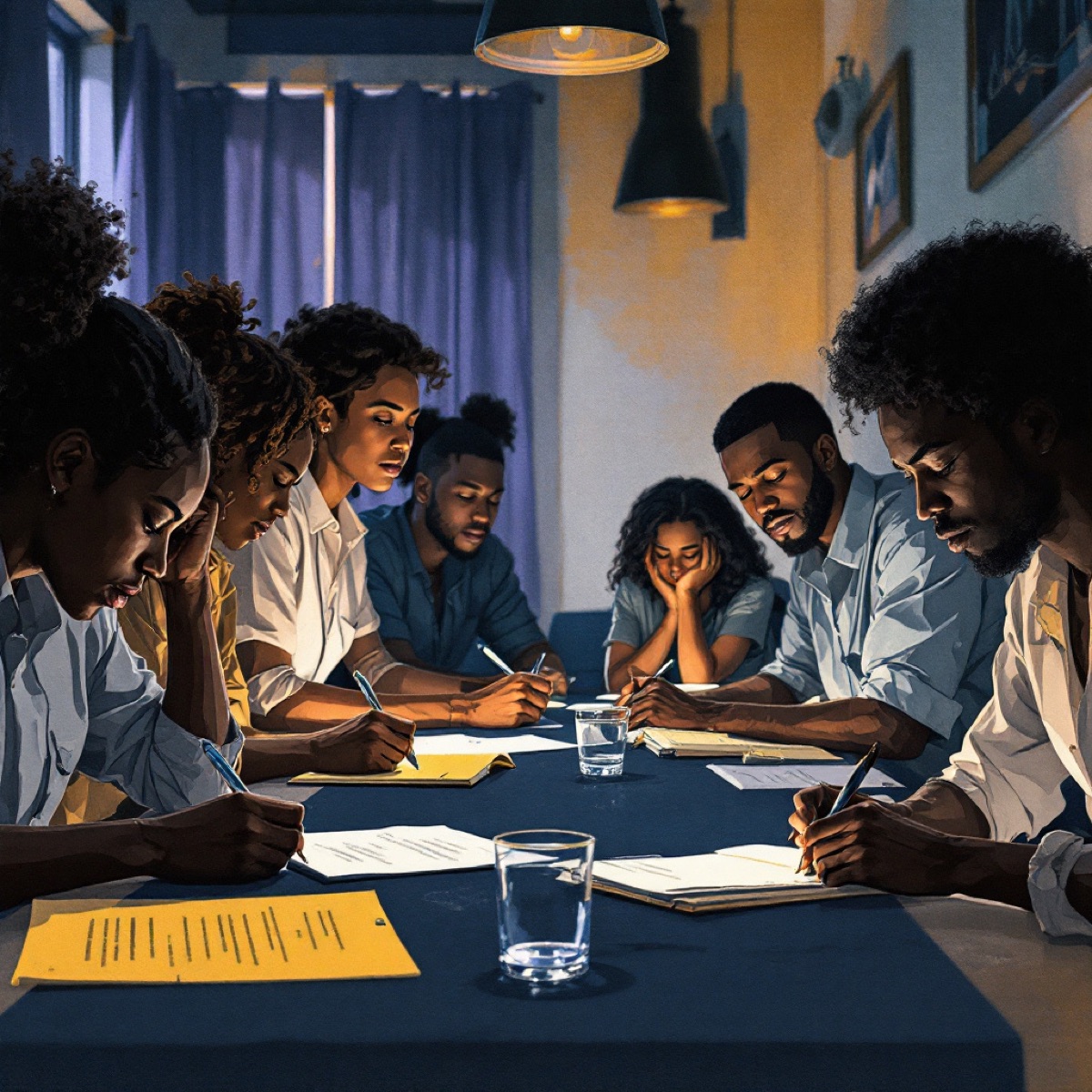 Coalition of leaders walking forward together — liberation as collective practice